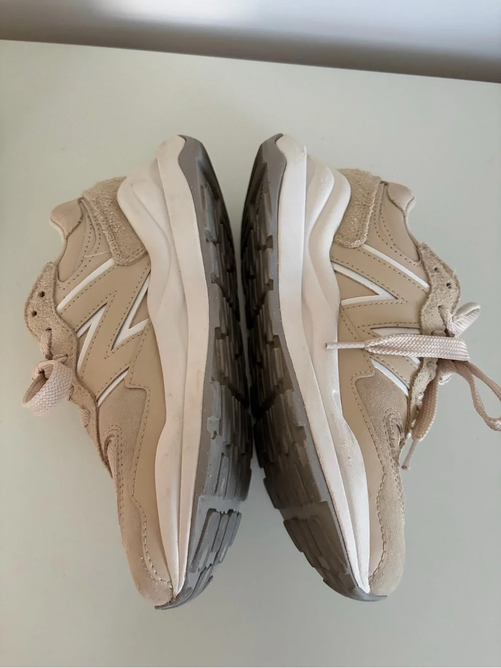 New Balance women’s 57/40 Neutral Beige/Taupe Sneakers size 6.5